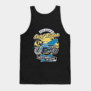 Surf Rider, Vintage Retro Classic Tank Top